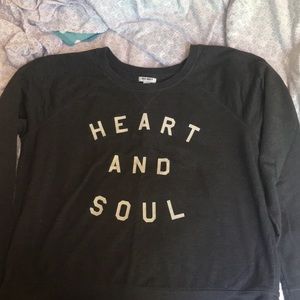 Old Navy “Heart and Soul” long sleeve